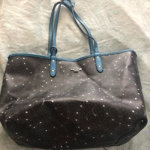 Reversible NASA Coach tote.